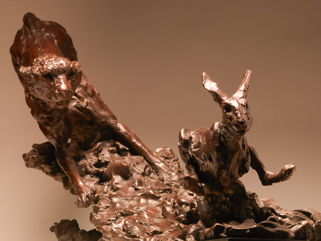 Cheetah and Hare Detail Thumbnail